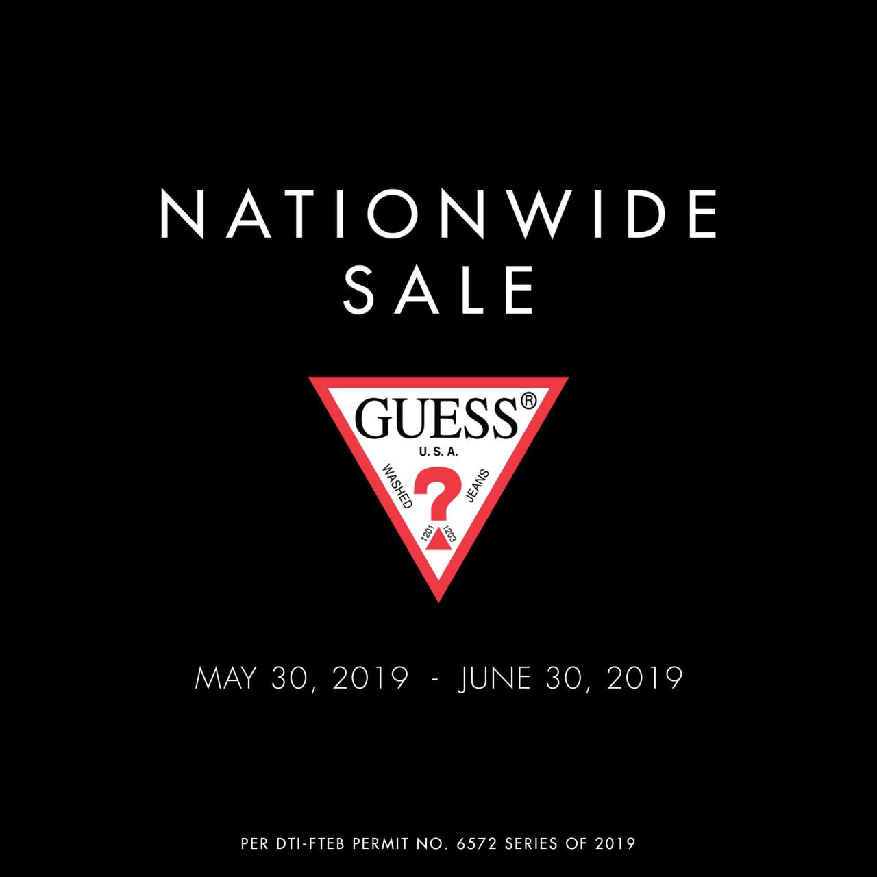 GUESS Nationwide Sale 2019