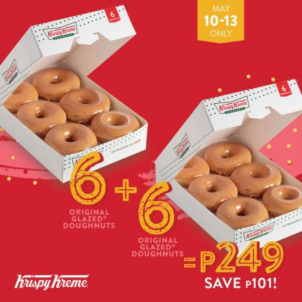 Krispy Kreme's Original Glazed Doughnuts Promo