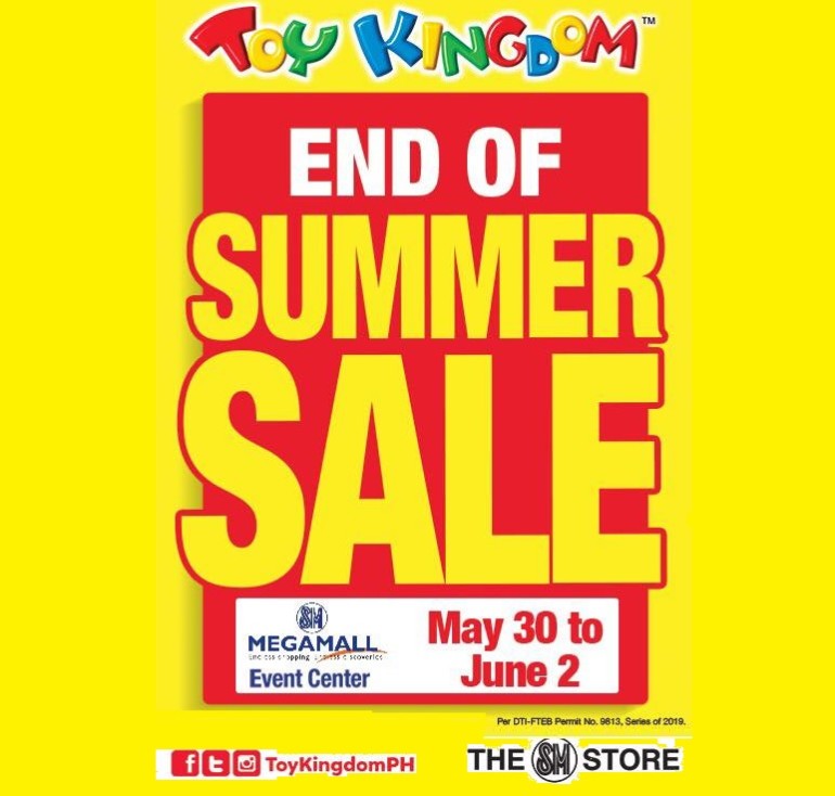 Toy Kingdom End of Summer Sale 2019