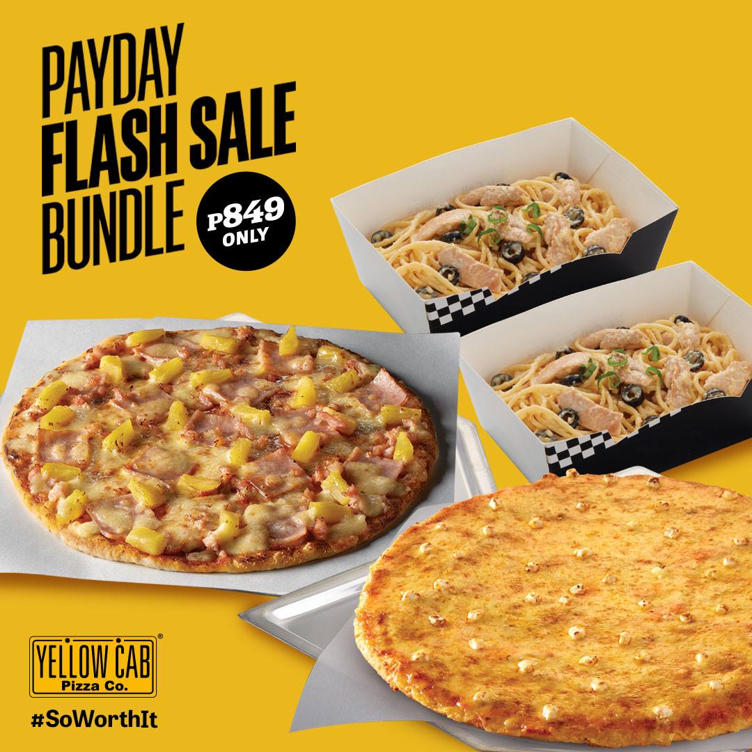 Yellow Cab Pizza's Payday Flash Sale Bundle
