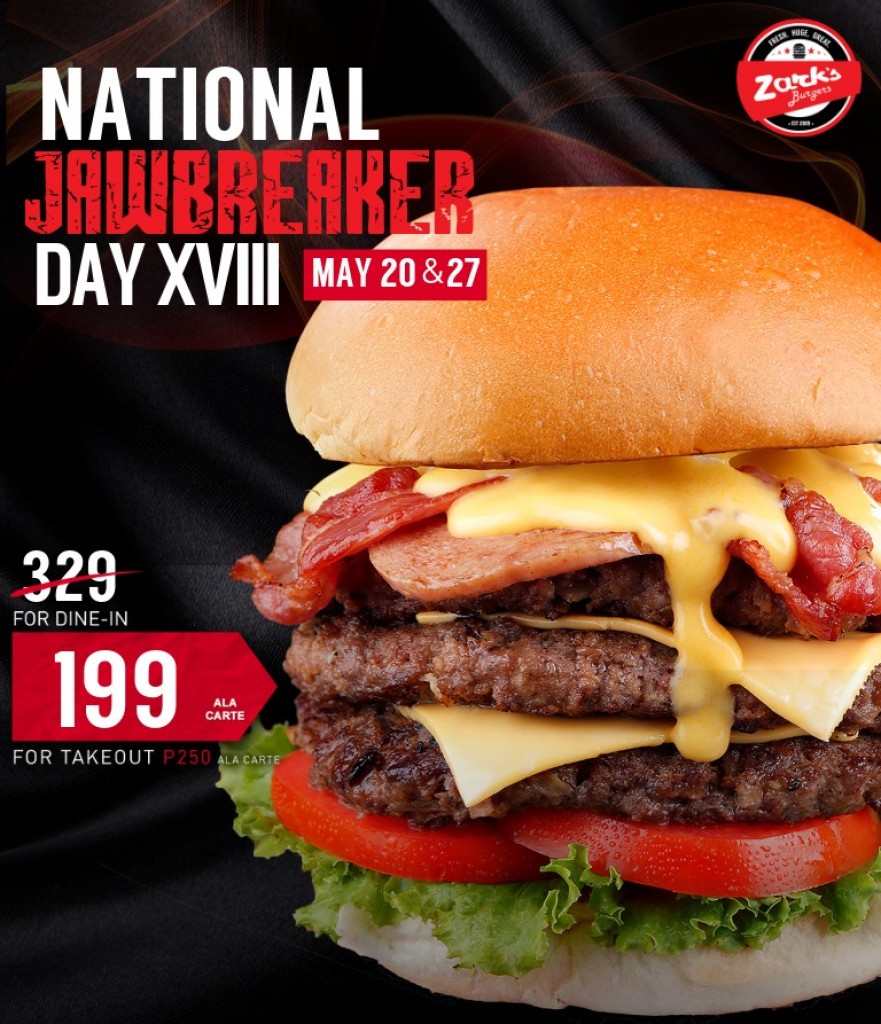 Zark's Burgers National Jawbreaker Days - May 20 & 27, 2019 Zarks Jawbreaker 881x1024 1558234061