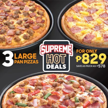 Pizza Hut’s Supreme Wednesday – Delivery Deal on June 19 & 26, 2019 ...