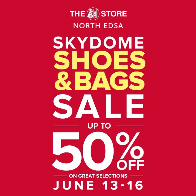 Skydome Shoes and Bags Sale for June 2019