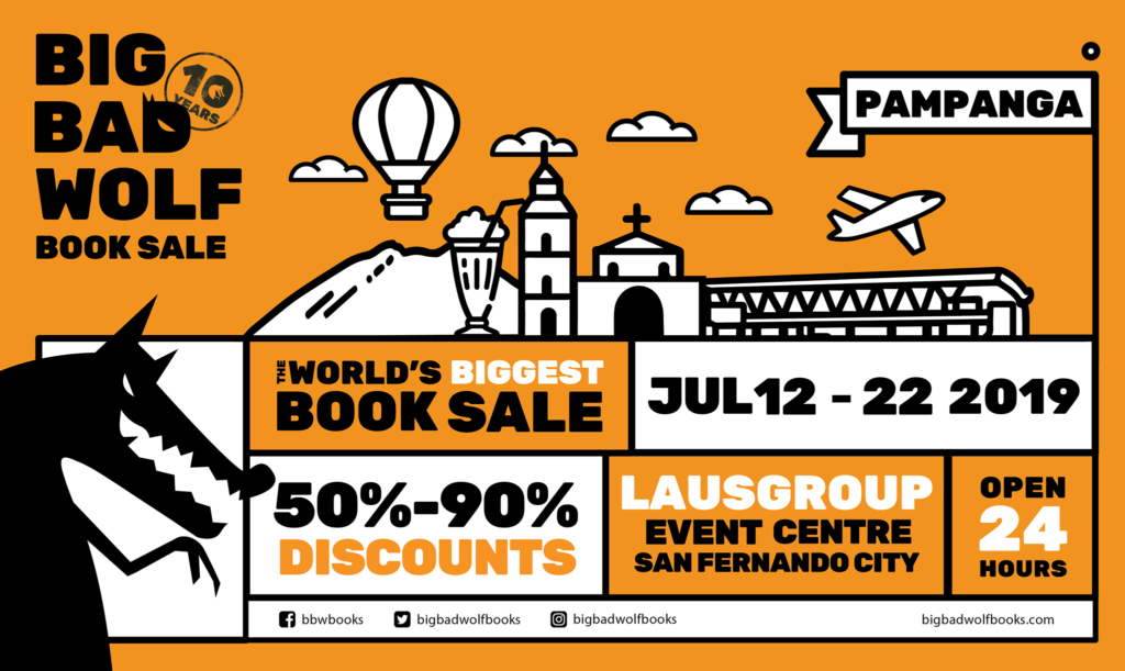 The Big Bad Wolf Book Sale PAMPANGA 2019