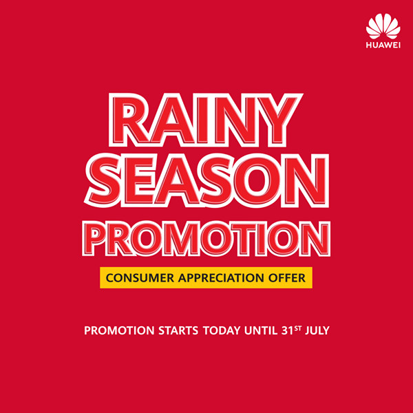Huawei RAINY SEASON Promo