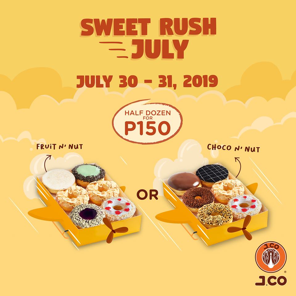 J.CO Donuts Sweet Rush Treat 2019