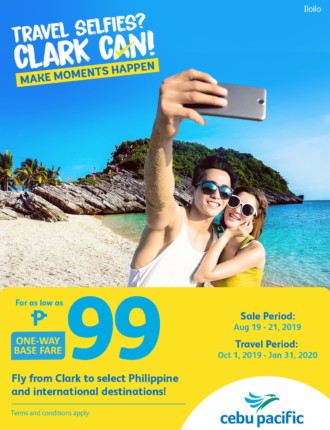 Cebu Pacific's CLARK Seat Sale