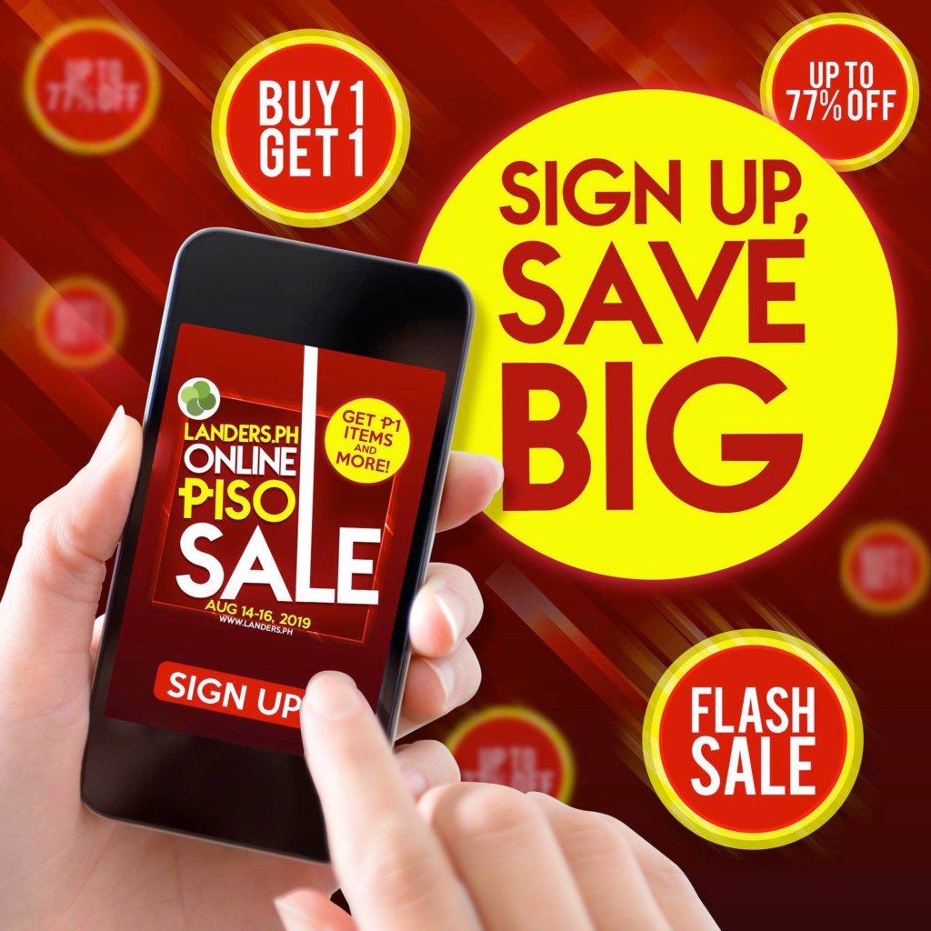 Landers Superstore's ONLINE PISO Sale and More! - From August 14-16, 2019 Landers Superstore's ONLINE PISO Sale
