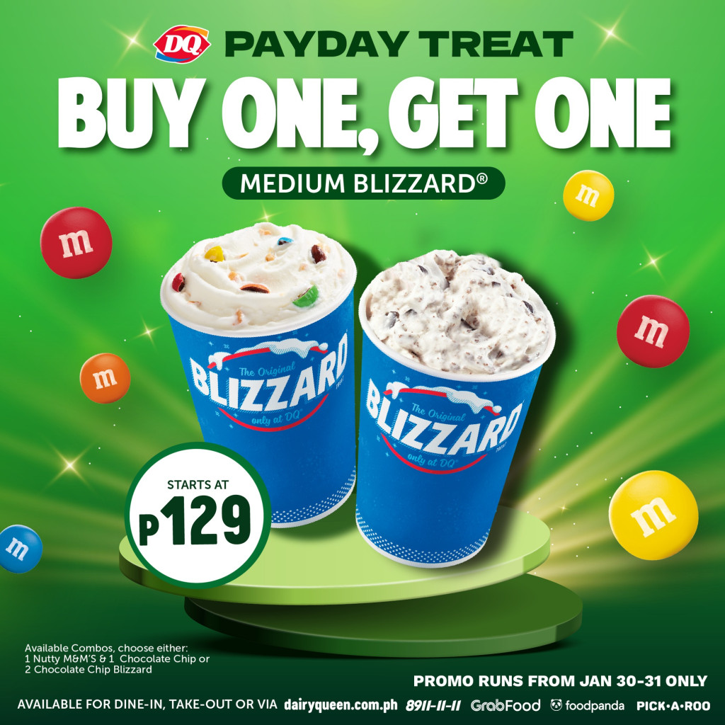 Dairy Queen's Payday Treat - Buy One Get One on Medium Blizzard Dairy Queen's Payday Treat