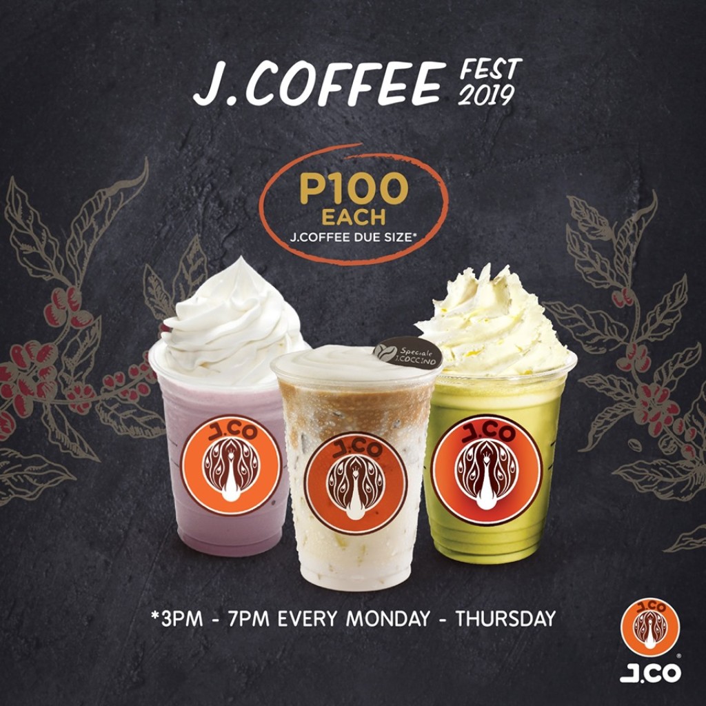J.COFFEE Fest 2019 until Oct 10, 2019 ONLY J.COFFEE Fest 2019