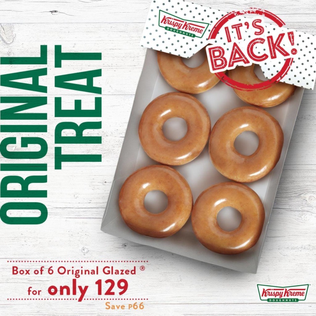Krispy Kreme Payday Treats for September 2019 Krispy Kreme Payday Treats for September 2019