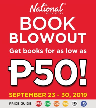 National Book Store BOOK BLOWOUT 2019