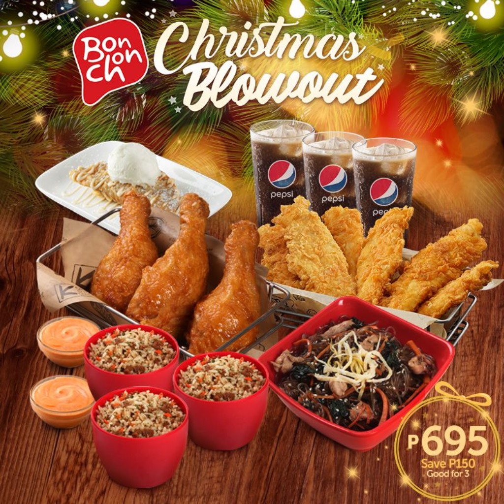 Bonchon Christmas Blowout 2019 from Oct. 5 to Jan. 05 2020 Bonchon Christmas Blowout 2019