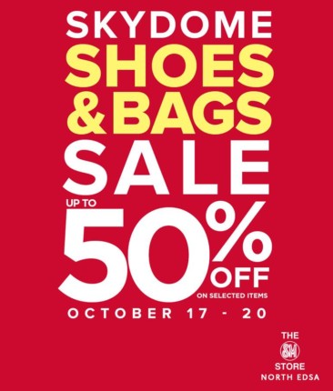 The Skydome Shoes and Bags Sale for October 2019