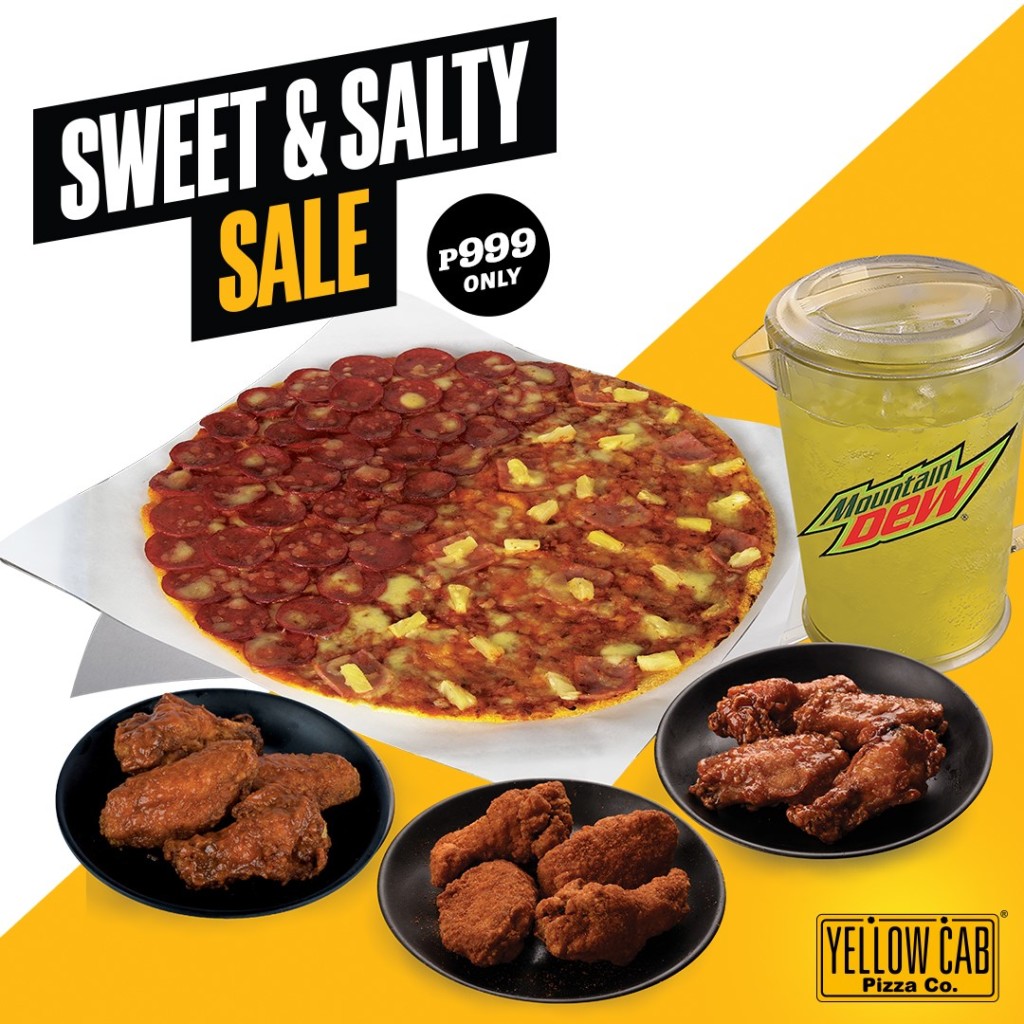 Yellow Cab’s Sweet & Salty Sale - Oct 1 to Nov 15, 2019 Yellow Cab’s Sweet & Salty Sale