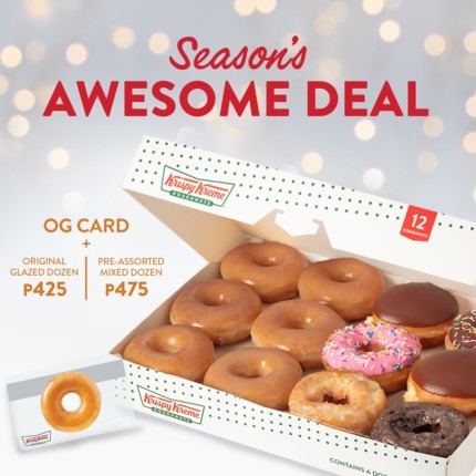 Krispy Kreme's Early Holiday Treats 2019
