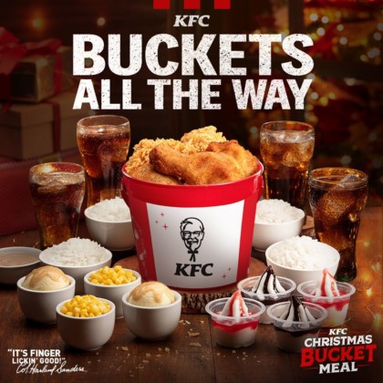 KFC Christmas Bucket Meal 2019 – Available in a Bucket of 6 and 8 ...