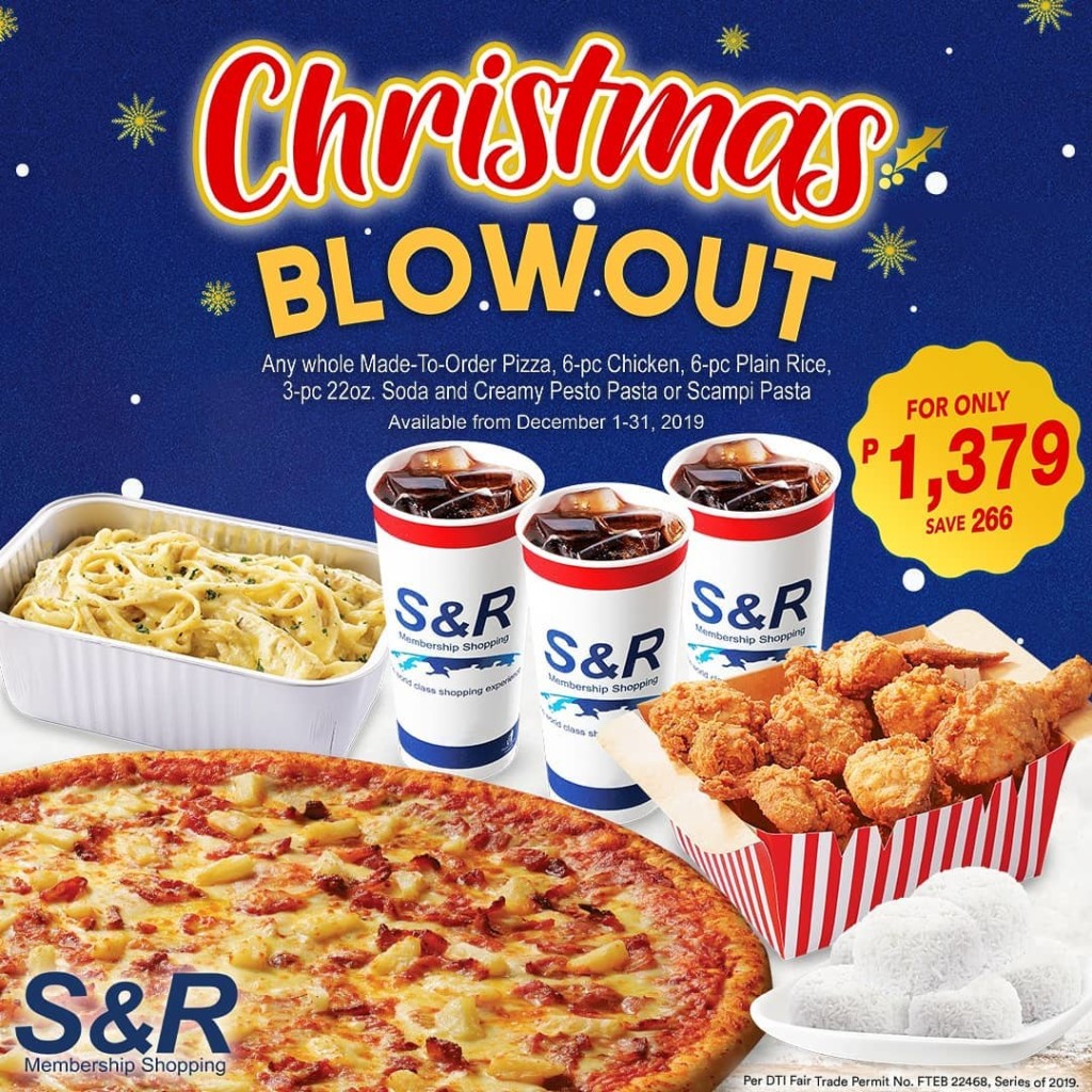 S&R Christmas Blowout 2019 until December 31, 2019 S&R Christmas Blowout 2019