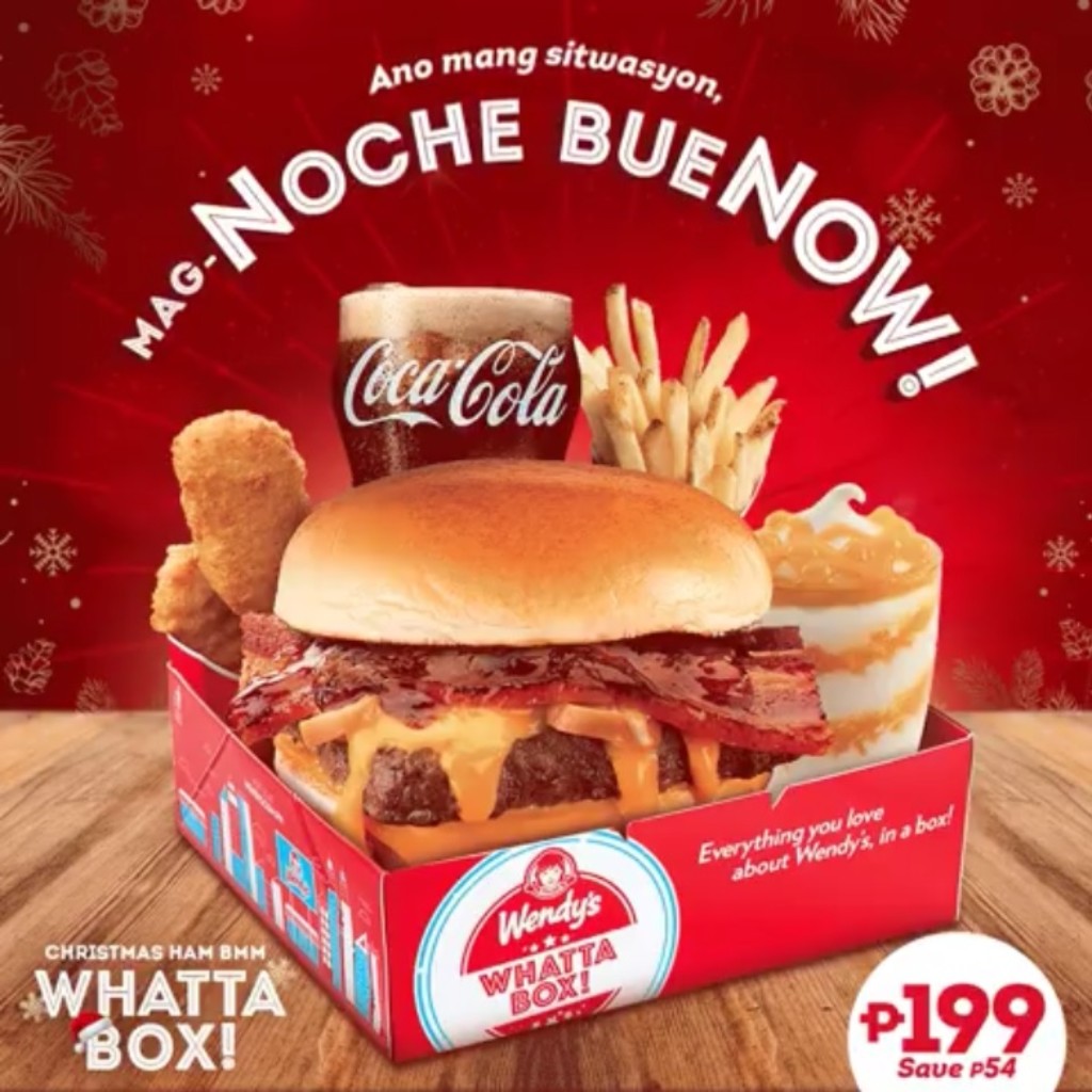 Wendy's Christmas Ham BMM Treats for December 2019 Wendy's Christmas Ham BMM Treats