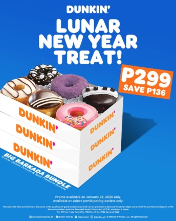 Dunkin' Donuts Lunar New Year Treat
