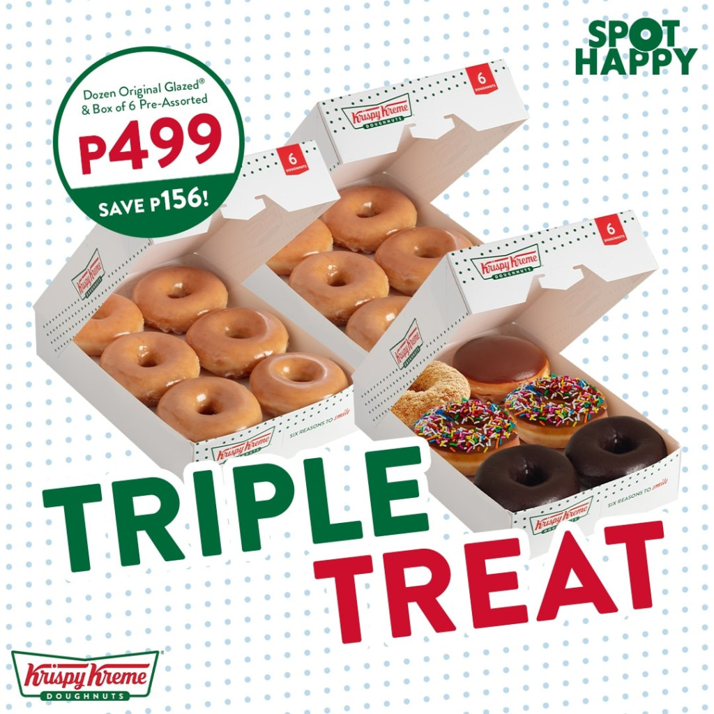 Krispy Kreme Triple Treat
