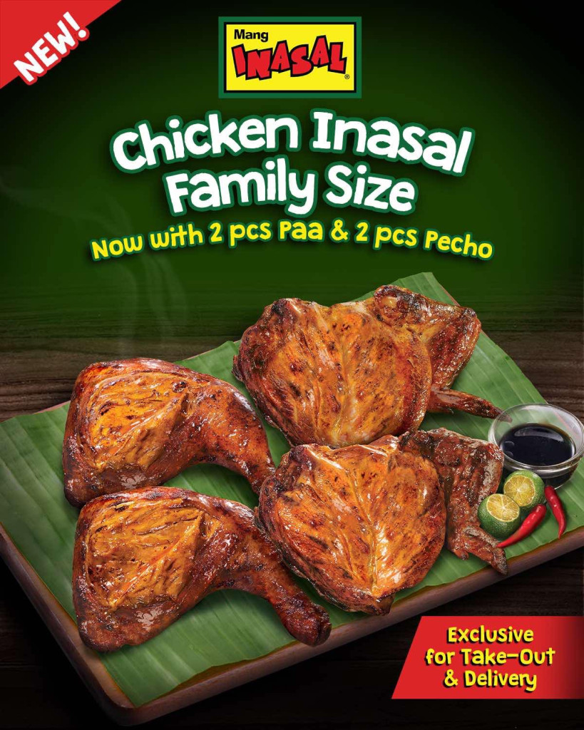 Mang Inasal's New Chicken Inasal Family Size and Ihaw Fest Mang Inasal