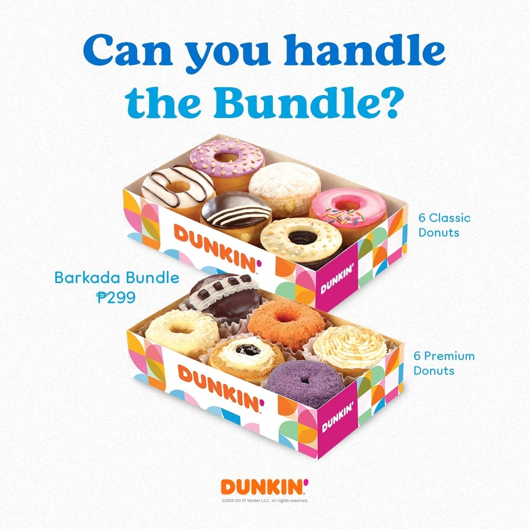 Dunkin' Donuts Quarantine Bundle Promos until Supplies Last