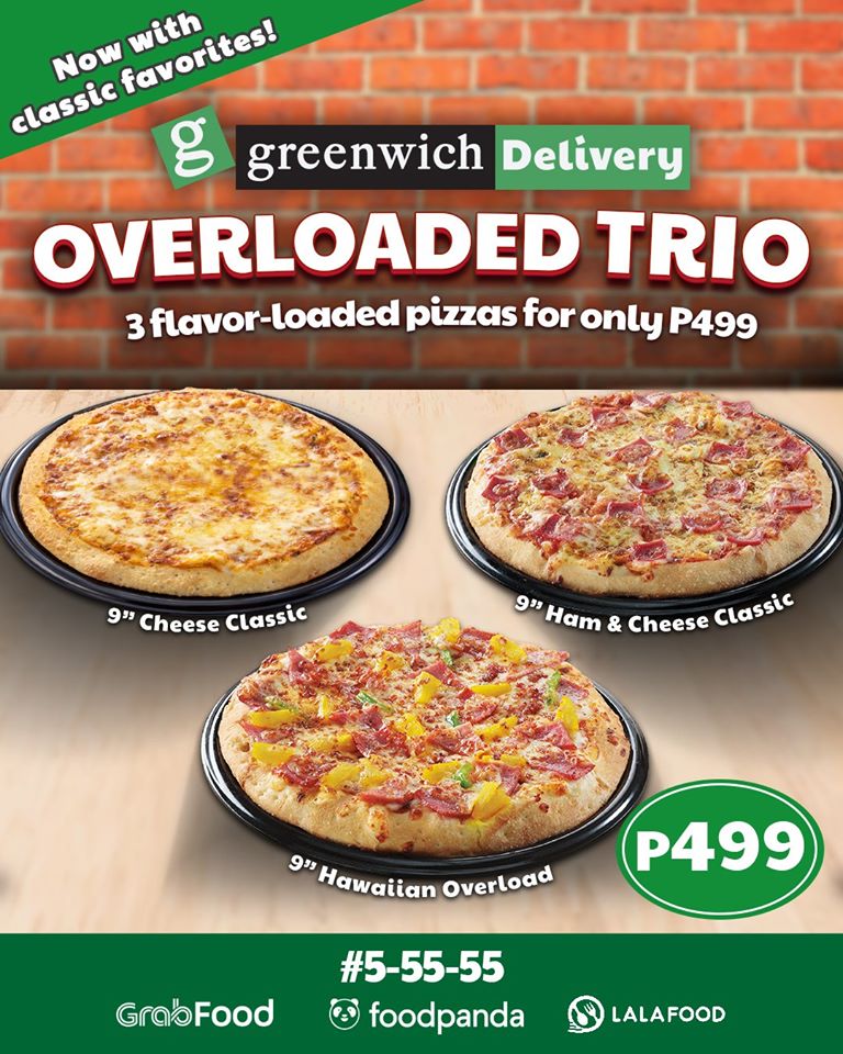 Greenwich Delivery Overload Trio