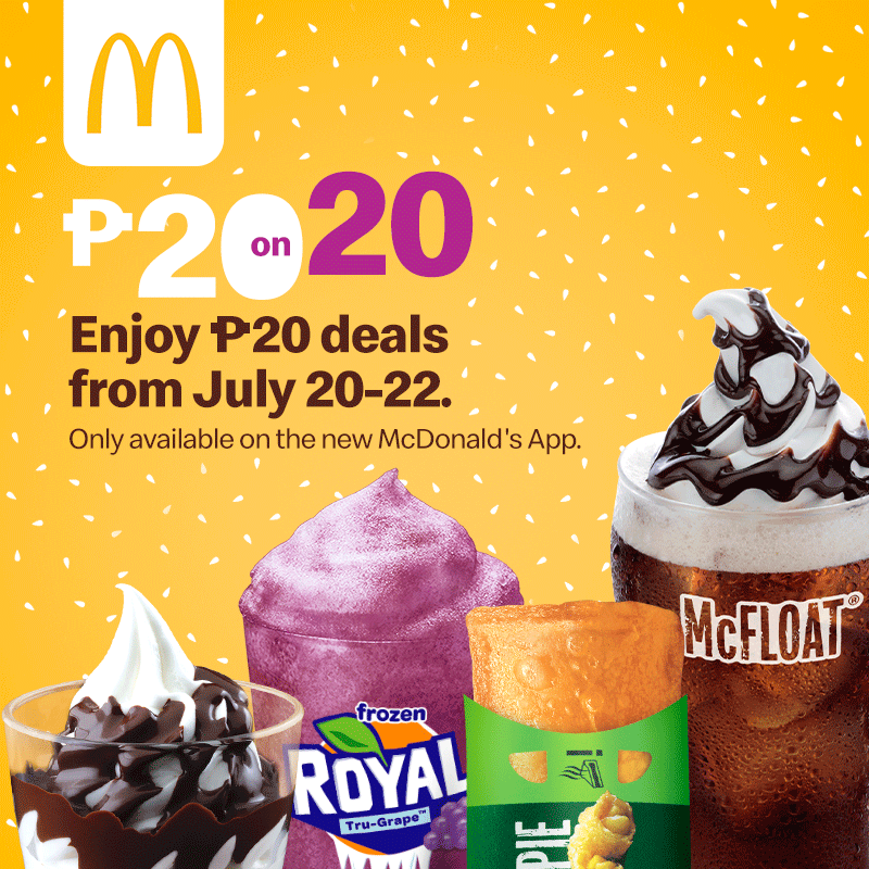 McDonald’s July 20on20 Promo