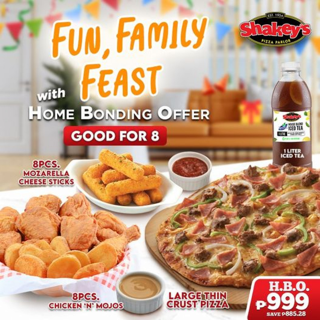 Shakey's Home Bonding Offer