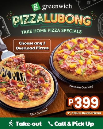 Greenwich Pizzalubong Take Home Pizza Treats – Take Out or Call & Pick ...