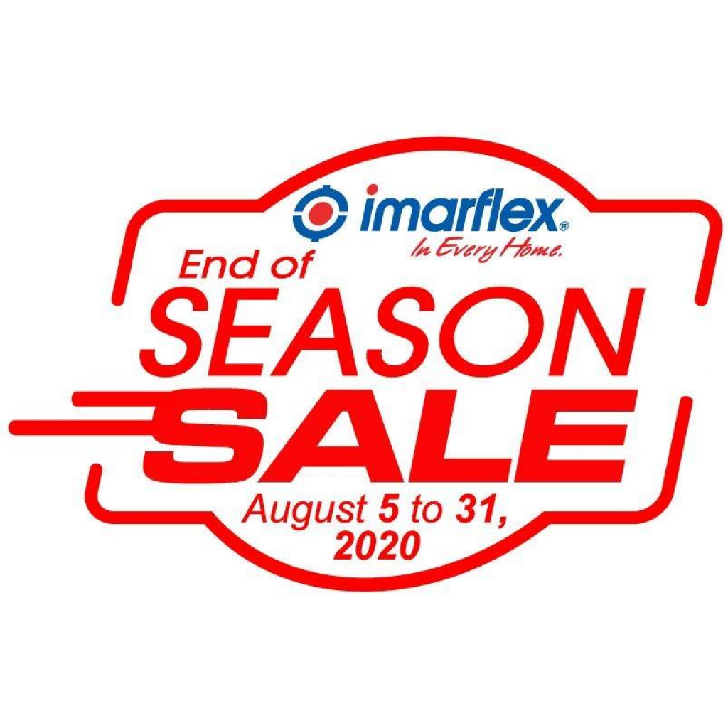 Imarflex Philippines END OF SEASON SALE 2020 until August 31