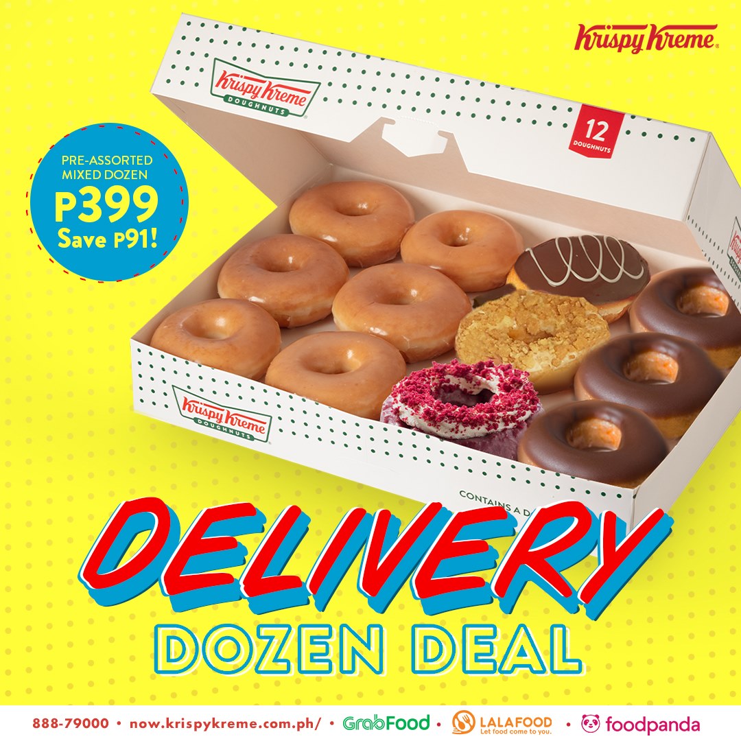 Krispy Kreme's Delivery Dozen Deal for August 2020