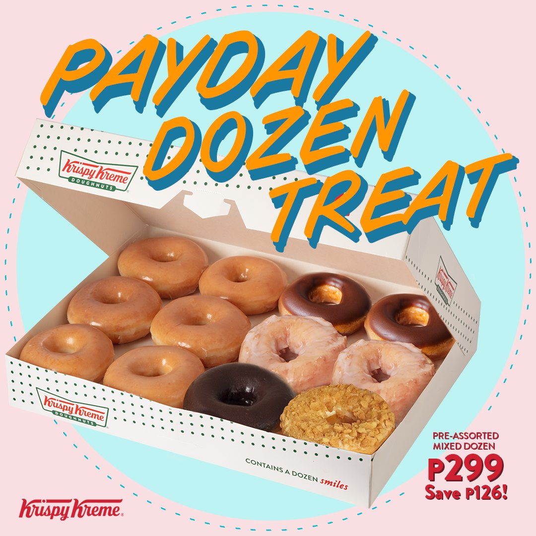 Krispy Kreme Payday Dozen Treat