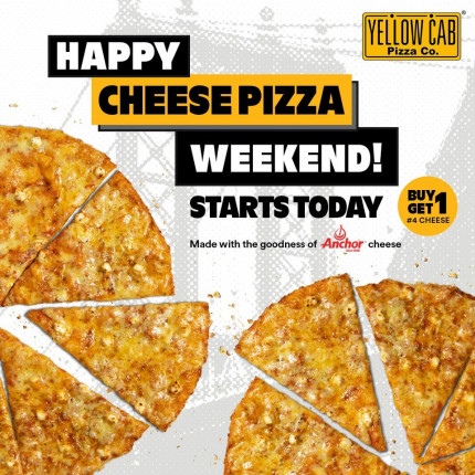 Yellow Cab and Pizza Hut Weekend Promos