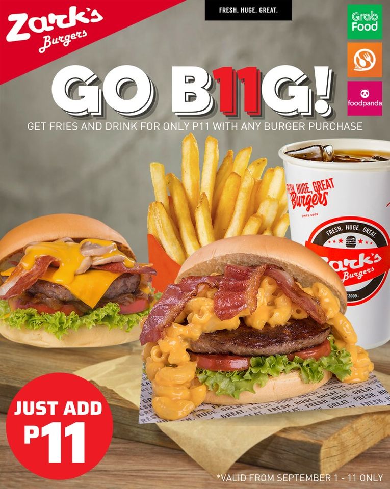 Zark's Burgers GO B11G Promo