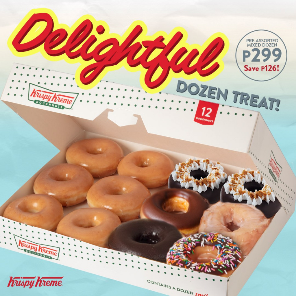 Krispy Kreme Delightful Dozen Treat - November 27 to 30, 2020 Krispy Kreme Delightful Dozen Treat