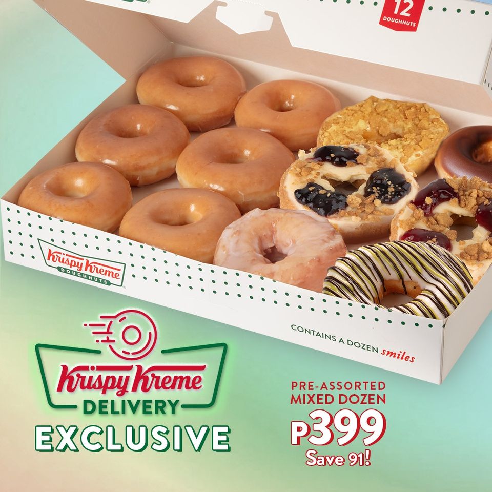 Krispy Kreme Delivery Exclusive