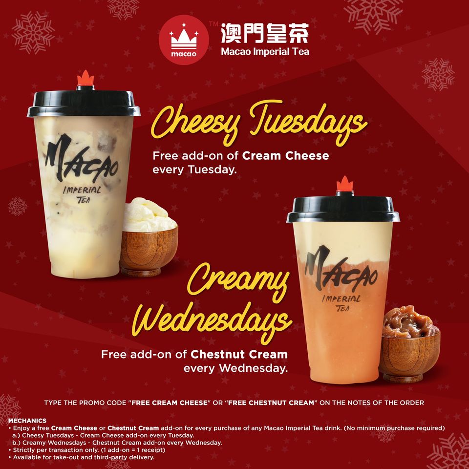 Macao Imperial Tea's Early Christmas Treats 2020