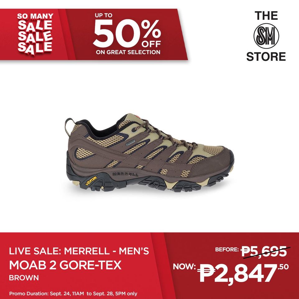 SM Shoes and Bags SO MANY SALE on MERRELL- September 2020 - PROUD KURIPOT