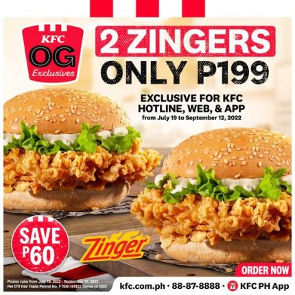 KFC DUO Delights – Colonel’s Ultimate Deal and Zingers Combo – PROUD ...