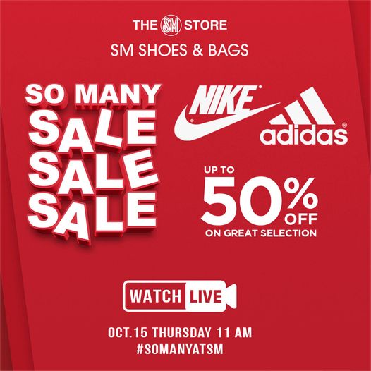 Nike and Adidas Online Exclusive Live Sale