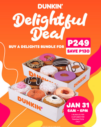 Dunkin' Donuts Delightful Deal
