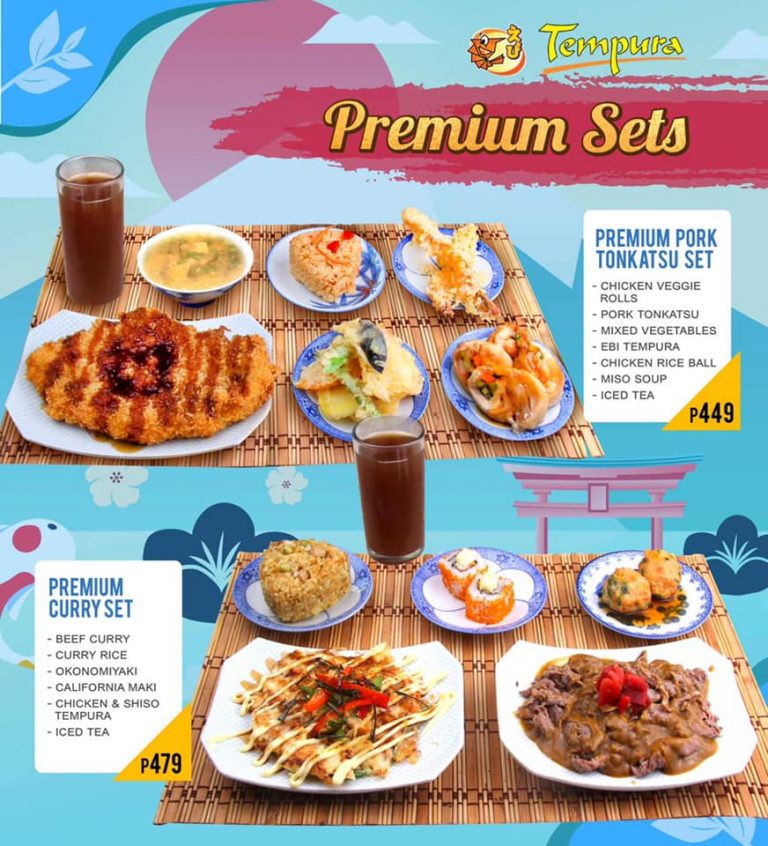 Tempura Grill’s New BENTO Sets and PREMIUM Sets for 2021 PROUD KURIPOT