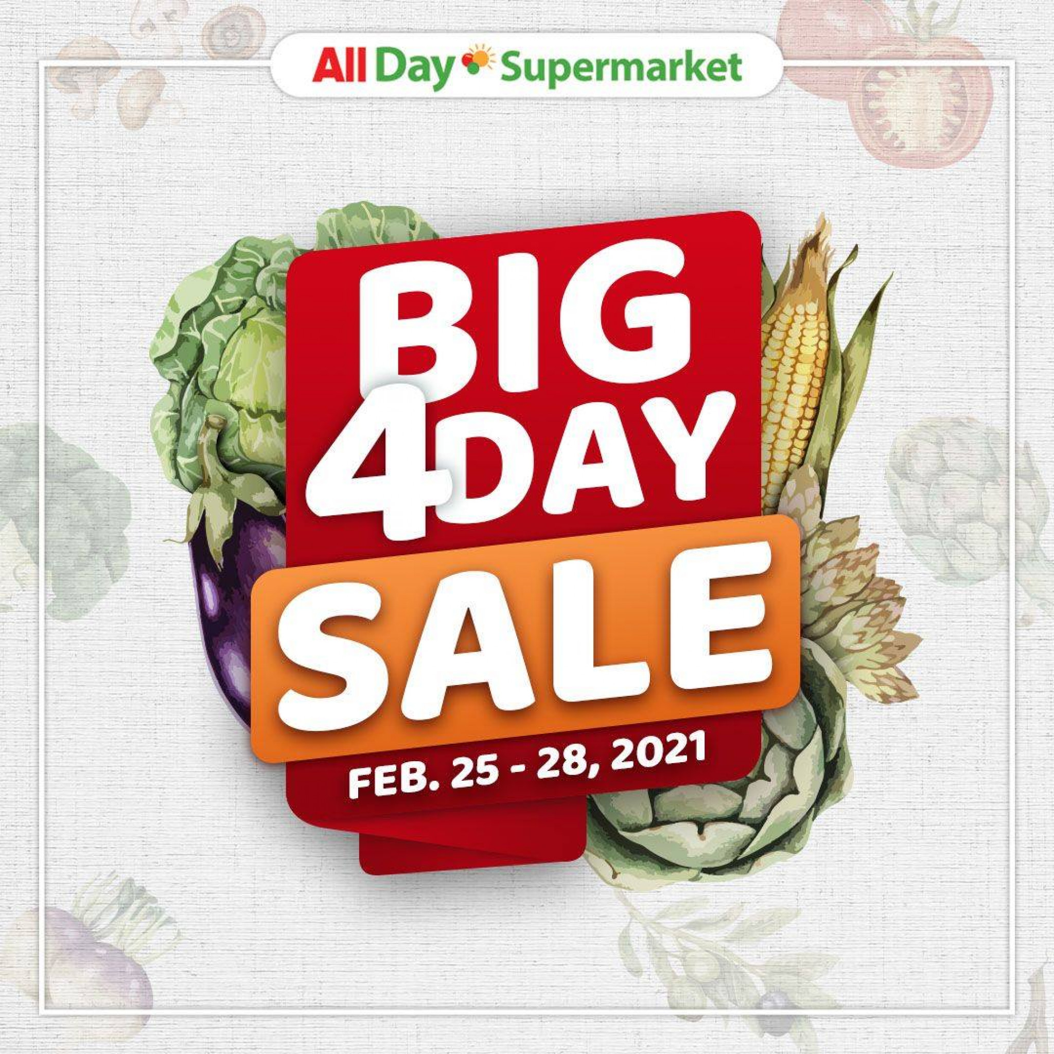All Day Supermarket Sale Events 1Day Live Selling and Big 4Day