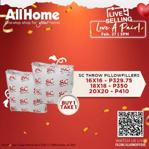 AllHome Love a Pair Live Selling