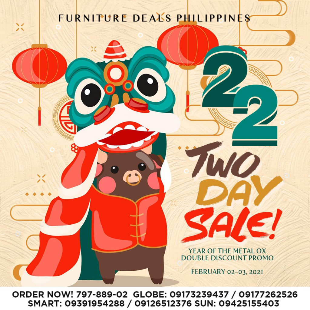 Furniture DEALS 2-Day Sale from February 2-3, 2021 Furniture DEALS 2-Day Sale