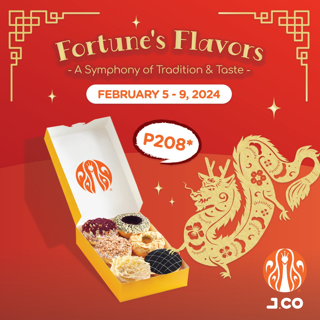 J.CO Donuts' Fortune Flavors Promo - Feb. 5 to 9 Only J.CO Donuts' Fortune Flavors Promo