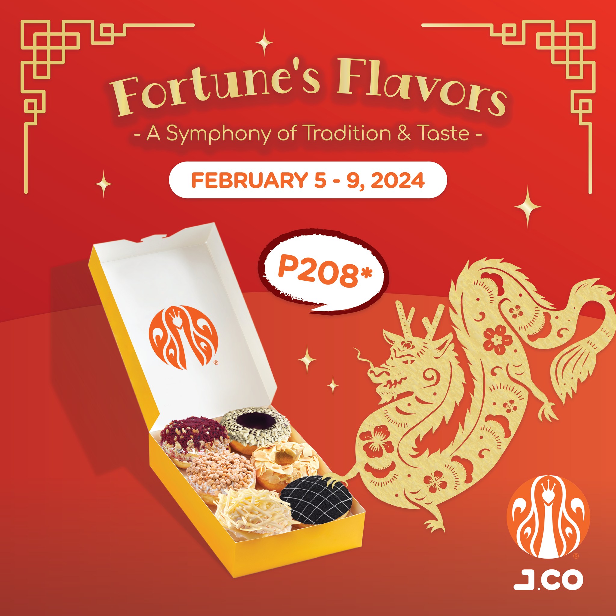 J.CO Donuts' Fortune Flavors Promo
