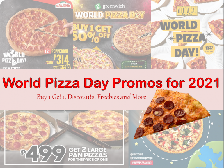 Word Pizza Day Promos for 2021